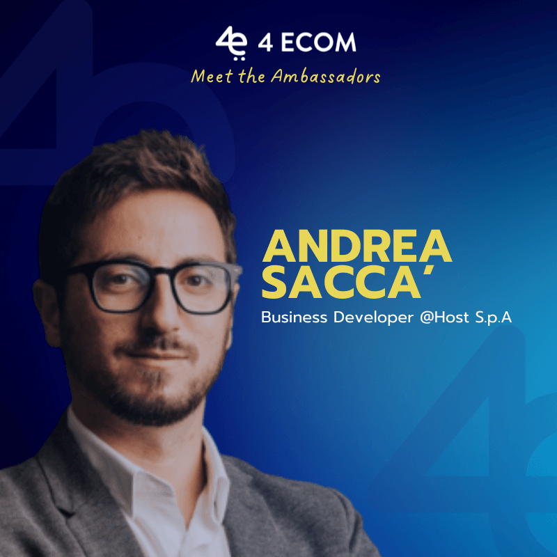 Andrea Sacca Ambassador 4ecom